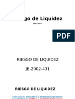 Riesgo de Liquidez Estructural