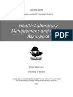 Lab Management Notes PDF