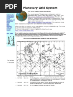 Planetary Grid System of The Earth