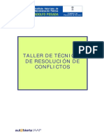 Curso Resolucion Conflictos