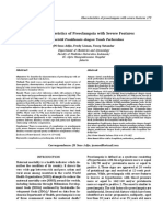 The Characteristics of Preeclampsia With Severe Features: Karakteristik Preeklamsia Dengan Tanda Perburukan