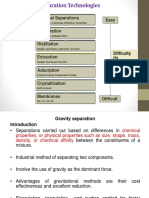 Gravity Separation Lecture 5