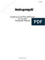 Vitalograph ALPHA - Driver Installation Guide