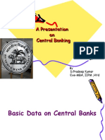 A Presentation On Central Banking A Presentation On Central Banking