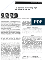 Mechanical Properties of Concrete Incorporating High Volumes of Fly Ash From Sources in The U.S.