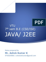 Java 7th Sem Ashokkumar