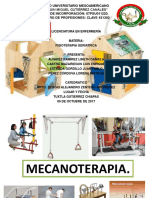 Mecanoterapia