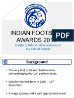 A Night To Tribute Indian Achievers in The Field of Football