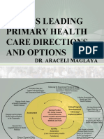 Nurses Leading Primary Health Care Directions and Options: Dr. Araceli Maglaya