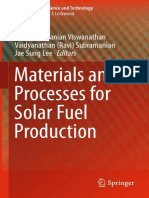 (Nanostructure Science and Technology 174) Balasubramanian Viswanathan, Vaidyanathan (Ravi) Subramanian, Jae Sung Lee (Eds.)-Materials and Processes for Solar Fuel Production-Springer-Verlag New York