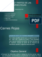 Cortes y Partes de Carnes Rojas