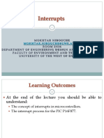 Lecture 10 - Interrupts