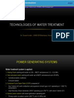 Technologies of Water Treatement FF