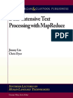 Data-Intensive Text Processing With MapReduce