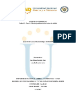 Unidad 2 Fase 4 Cálculo y Análisis de Los Costos de Calidad