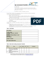 Datacenter Design Assessment Checklistv2.1