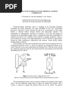 Figure 1: Possible Reactor Configurations For CLC: A) Interconnected Fluidized Bed System B) Periodically Operated Packed Bed System