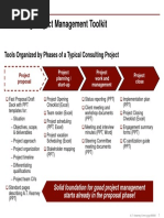 Consulting Project Management Toolkit Overview