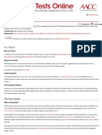 Print Article - Glucose Tests - Glucose Test - Blood Sugar - Blood Glucose - Fasting Blood Glucose - Oral Glucose Tolerance Test - OGTT - GTT - Urine Glucose - Lab Tests Online