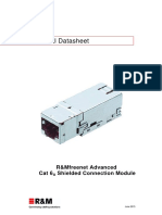 Data Sheet Module Cat6a Iso STP