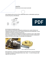 Gear Cutting by Differential Indexing On Milling Machine Workshop Practice II