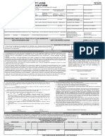 Calamity Loan Application Form (CLAF)