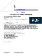 Engineering Research Methodology