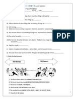 Year 6 Scienec For CES Worksheet