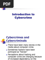 Introduction To Cybercrime