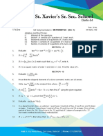 12 - Mathematics (Set - 1)