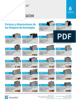 Formas y Dimensiones de Los Bloques de Hormigón