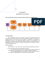 Assignment 1 - Marketing Management 