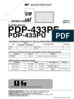 Plasma Pioneer Pdp-433pe