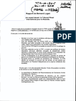 Ndindiliyimana Et Al - Rapport de Bernard Lugan - Temoin Expert Devant Le Tribunal Penal International Pour Le Rwanda