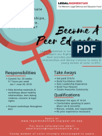 Become A Peer Educator With Legal Momentum's Rights Now! Program