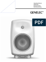 Genelec g3 g4 g5 Opmanual