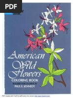 American Wild Flowers Coloring Book (BookFi) PDF