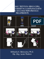 An Ergonomic Test For A Bench Drill Design Improvement in Compliance With The Human-Machine Performance Requirements