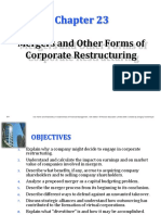 Mergers and Other Forms of Corporate Restructuring