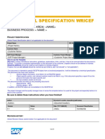 Functional Spec Template