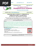 Pharmaceutical Sciences: Targeting Hif-1 Pathway: A Therapeutic Approach To Kill Cancer Cells