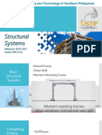 Structural Systems: Reference: NSCP 2015 Section 208.4.10.2