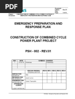 COMBINED CYCLE - TCH Emergency Preperation and Response Plan