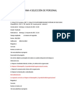 Parcial Semana 4 Selección de Personal