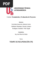 Tiempo de Recuperación (TR) PDF