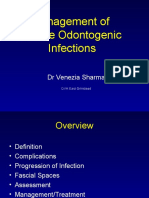 Management of Severe Odontogenic Infections: DR Venezia Sharma