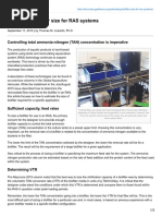 Estimating Biofilter Size For RAS Systems