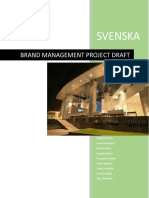 Svenska: Brand Management Project Draft