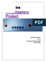 Physics Project On Total Internal Reflection