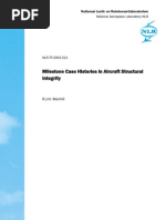 Milestone Case Histories in Aircraft Structural Integrity